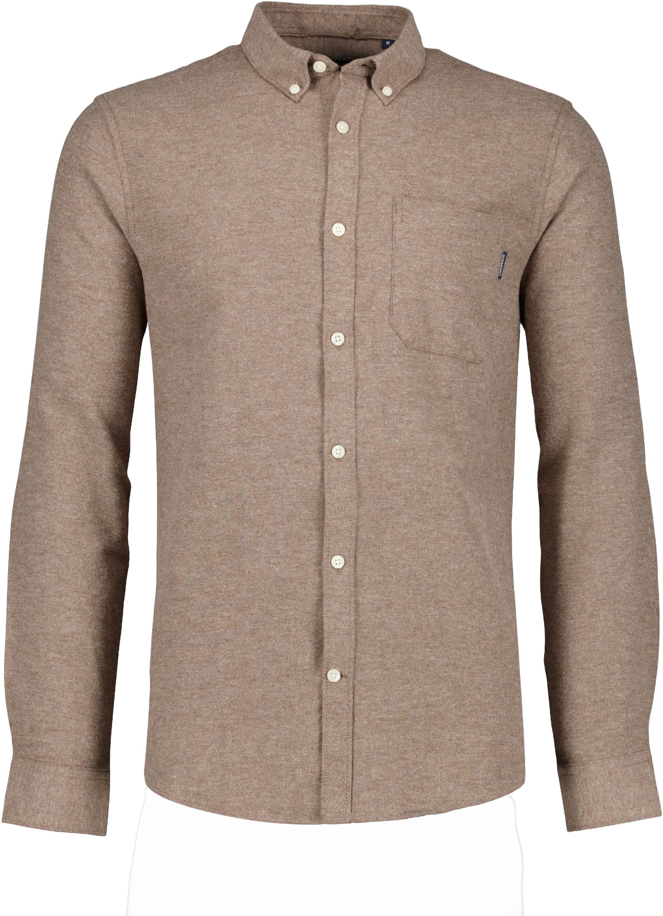 Mélange Brushed Shirt L/S
