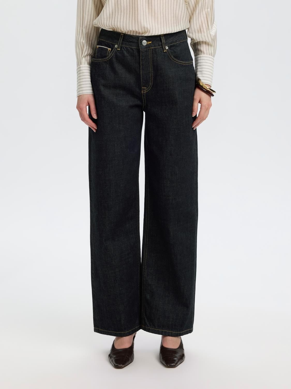 Slwwide Relaxed Shelly MW Jeans
