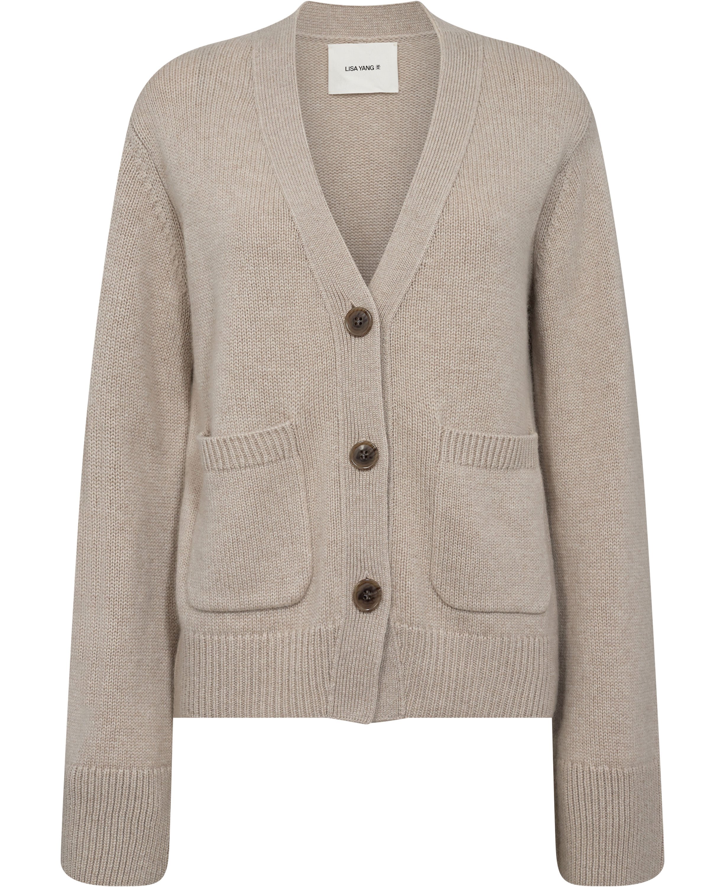 Danni Cardigan Sand Size