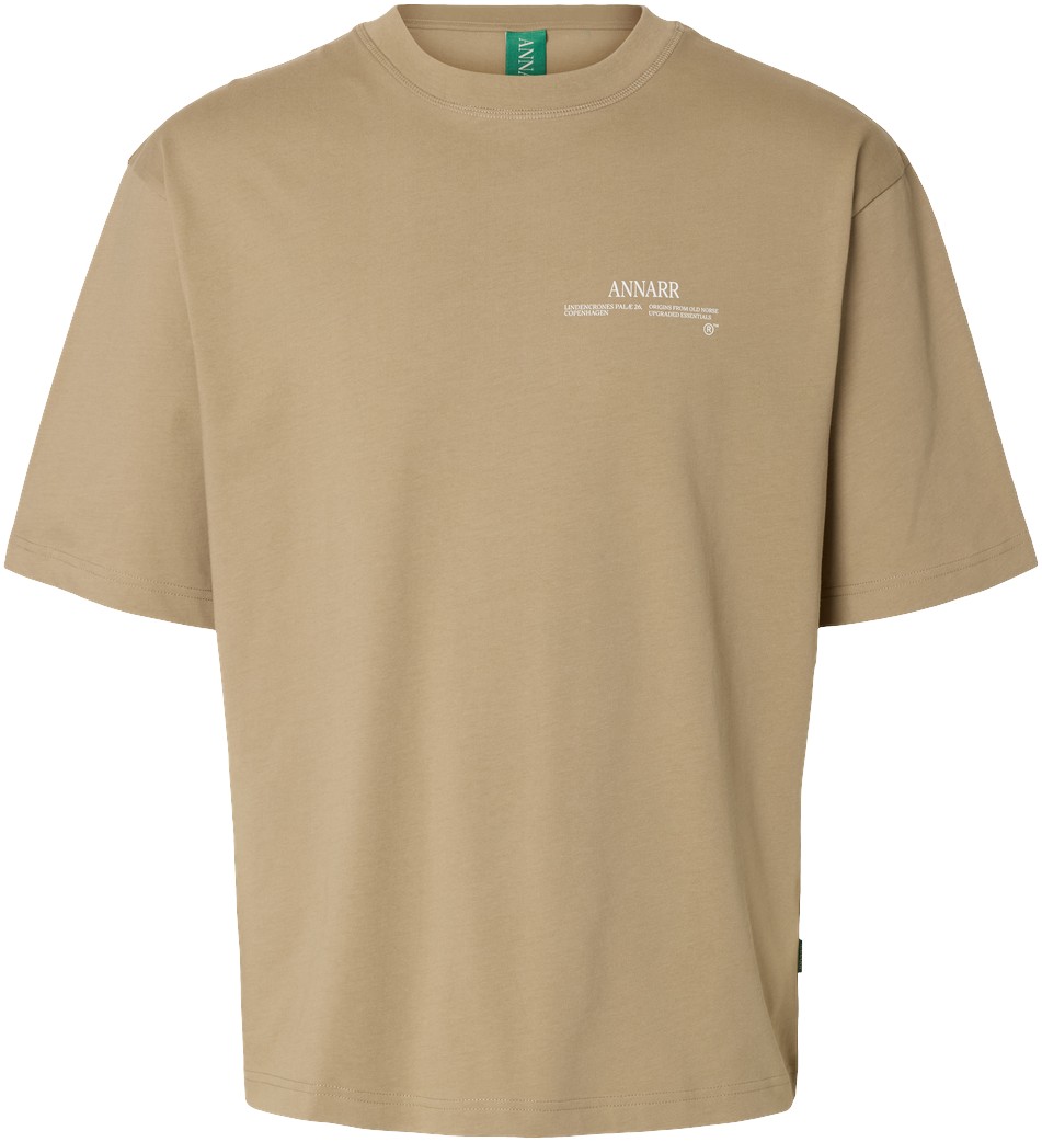 Anrokholm Logo SS Oneck TEE