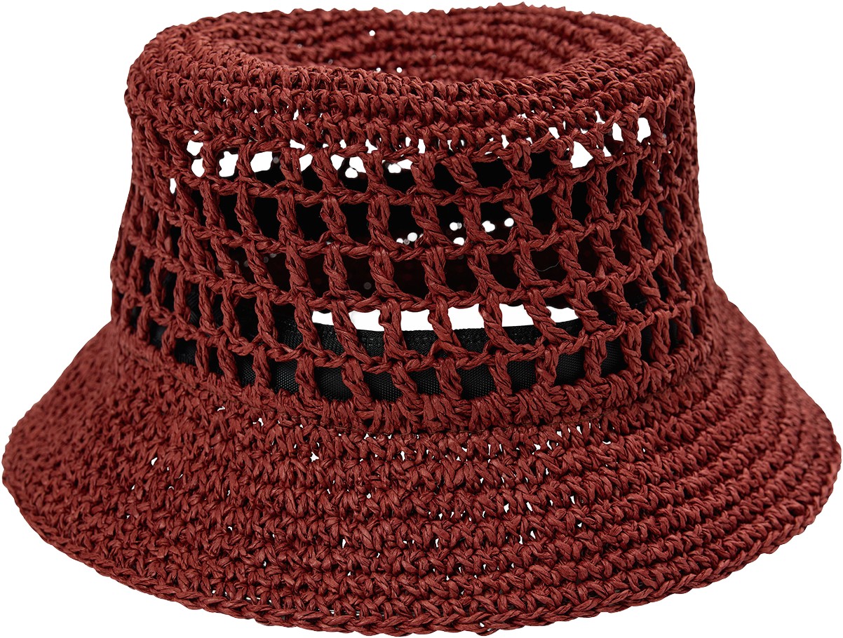Raffia Bucket Hat