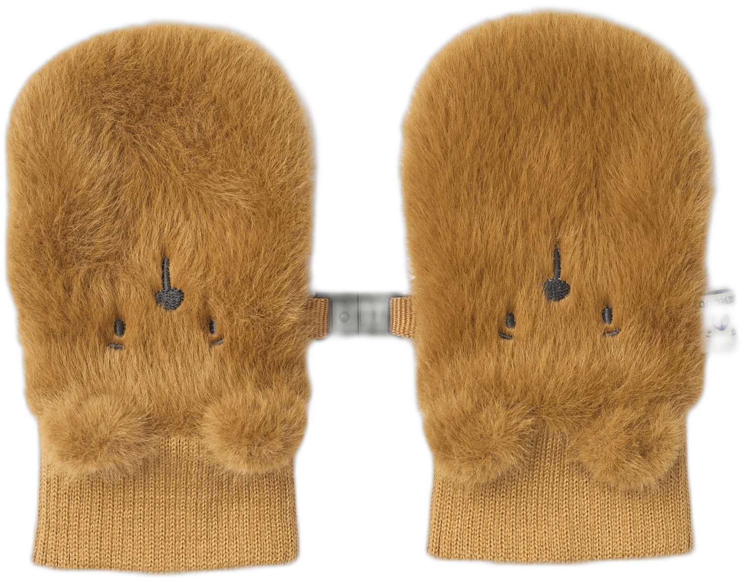 Lizzy Plush Bear Mittens