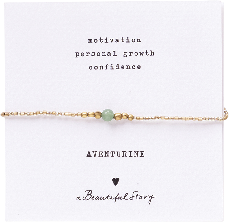 Iris Card Aventurine Bracelet Gc