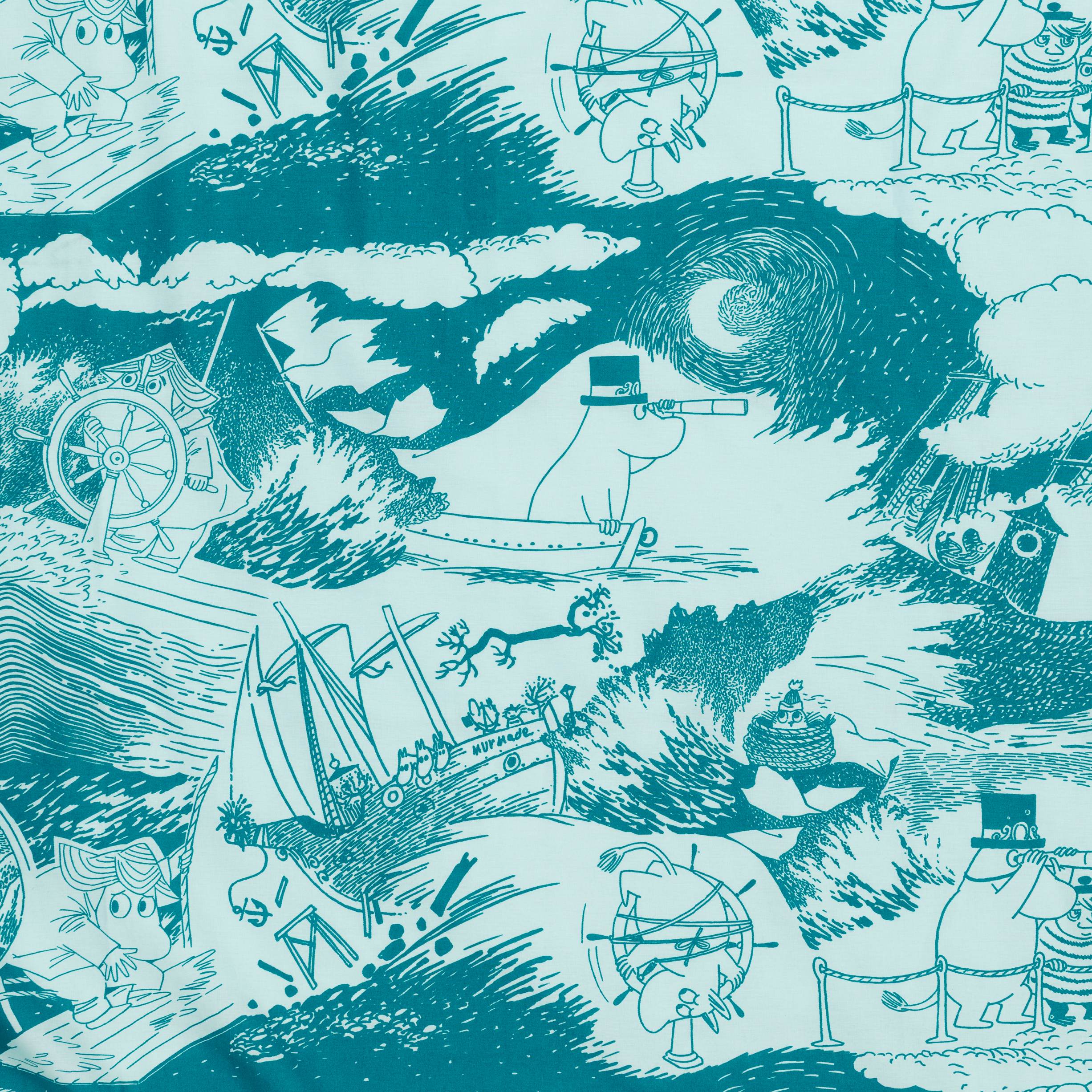 Moomin Bedset 140×200 NO Sailing Gots