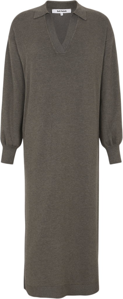 Srlea Polo Midi Dress Knit