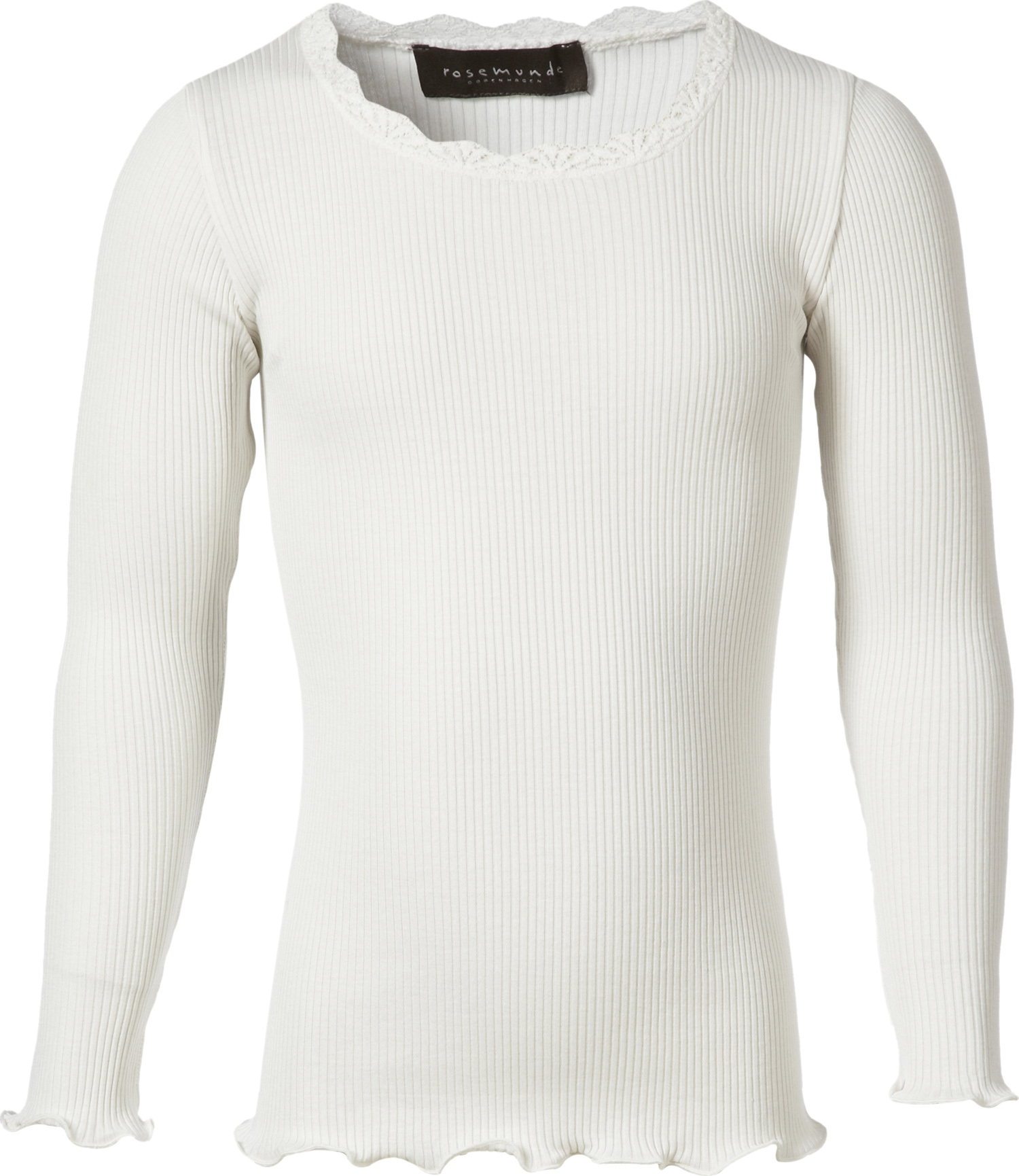 Silk Tshirt Regular ls w/ Lace