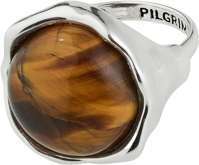 Sense Ring Sølvbelagt/agat - DKK 224 - Spar 25%