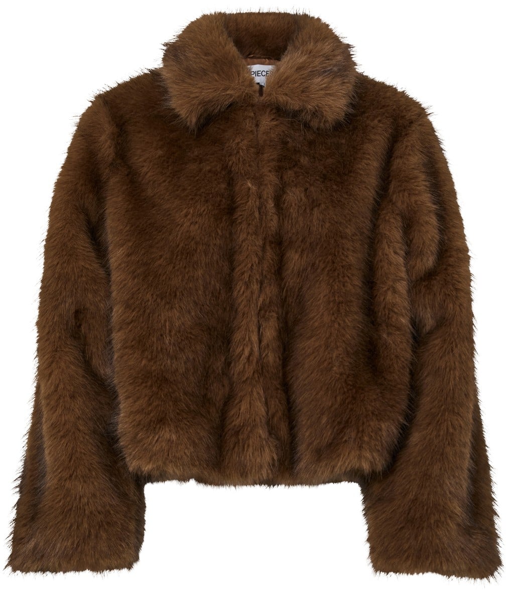 Pcjilla Short Fluffy Jacket BC