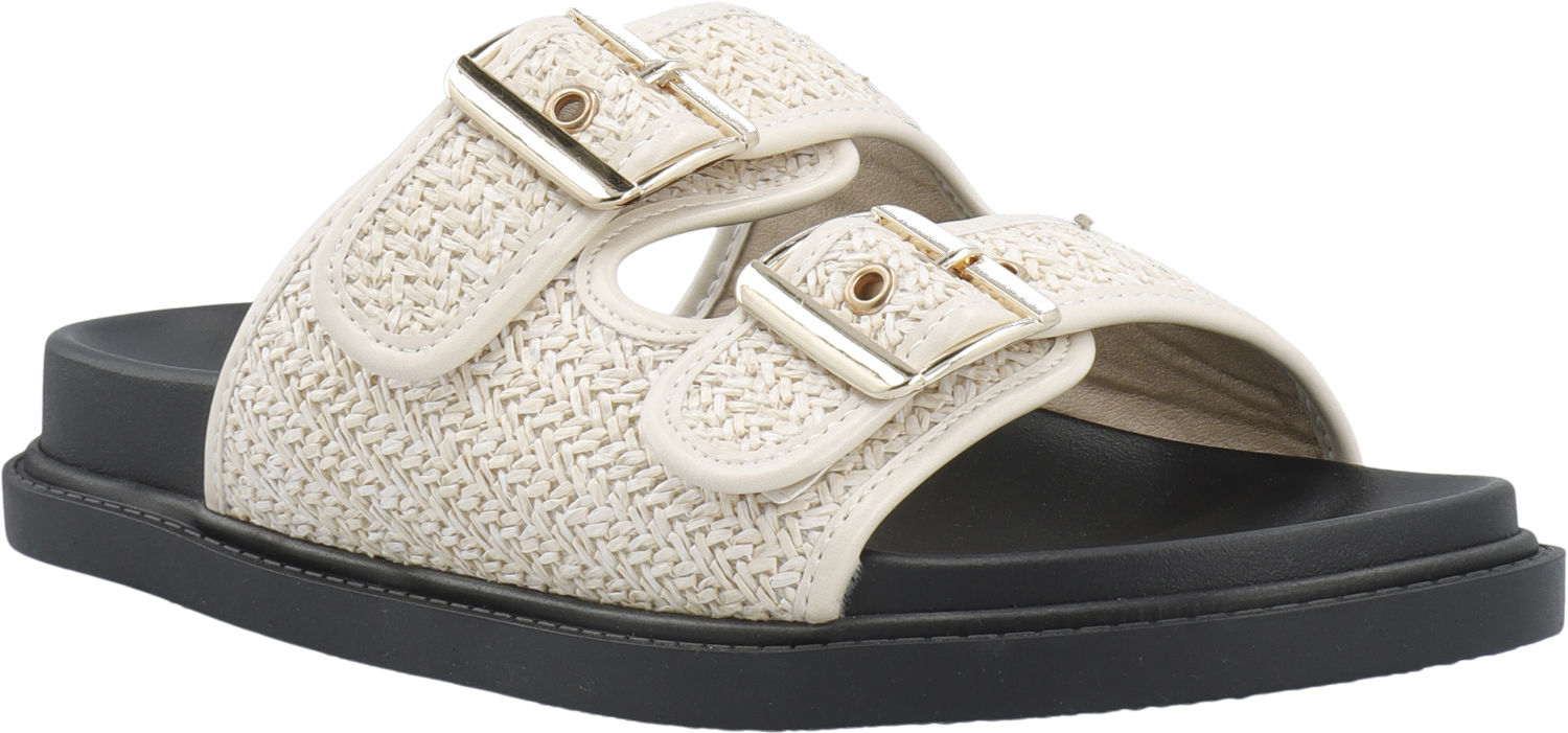 Biaoslo Buckle Slide Raffia
