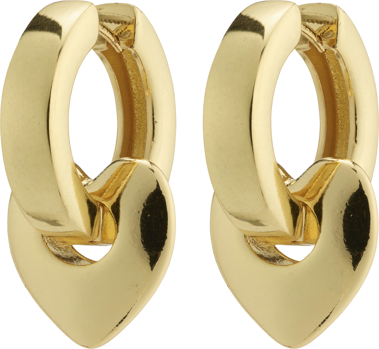 Iokaste Recycled Chunky Hoops Goldplated - DKK 202 - Spar 25%