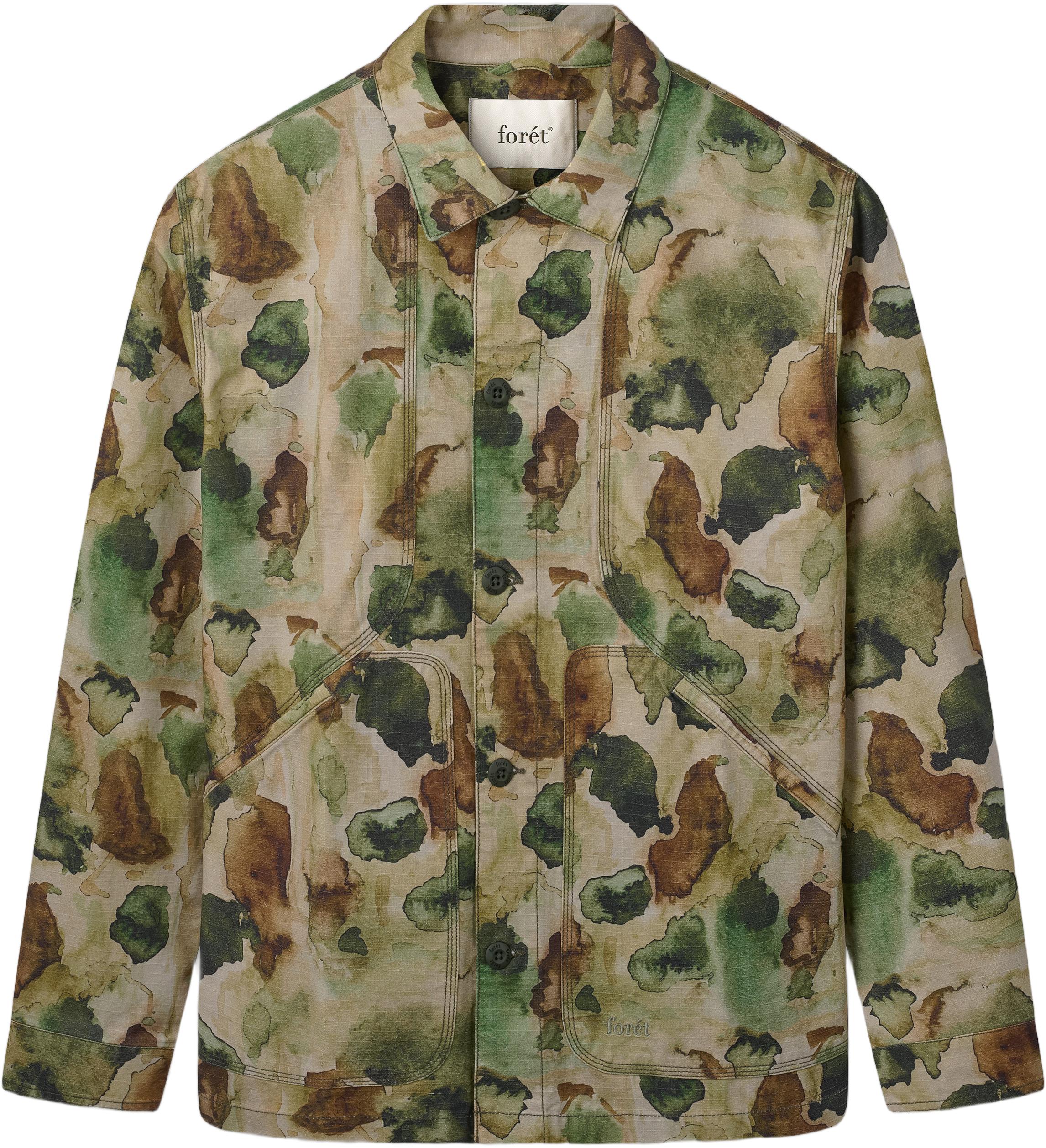 Berry Ripstop Overshirt