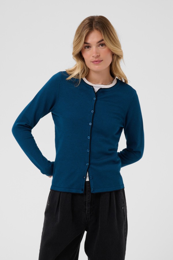 Milasz Contrast Stripe Cardigan