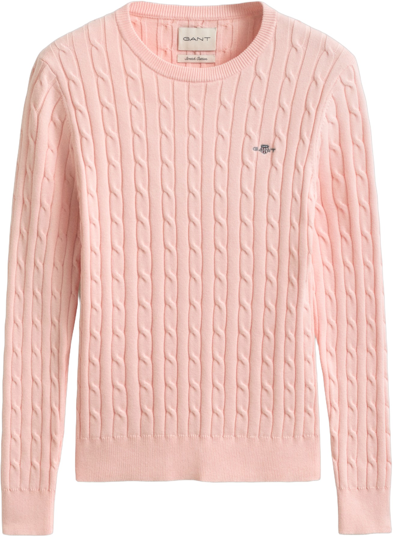 Stretch Cotton Cable Cneck - DKK 550 - Spar 50%