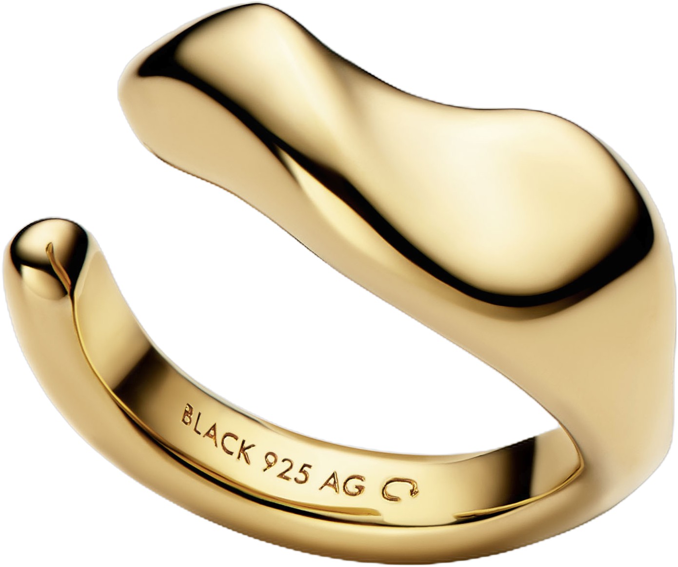 Saddle Ear Cuff Gold