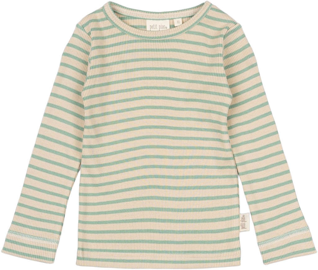 Tshirt L/S Modal Striped