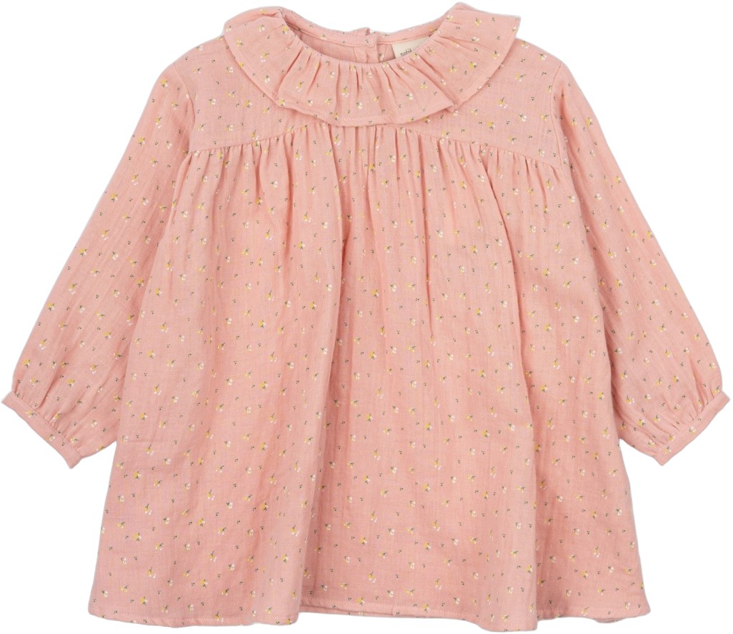 Dress L/S Woven Print