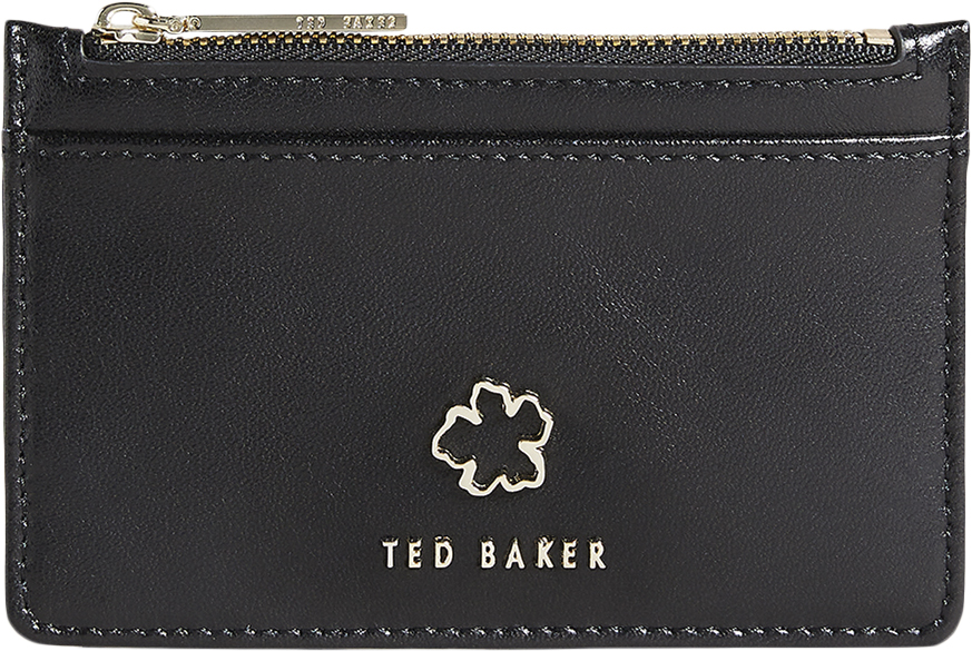 Jorjio Flower Eyelet Zip Card Holde