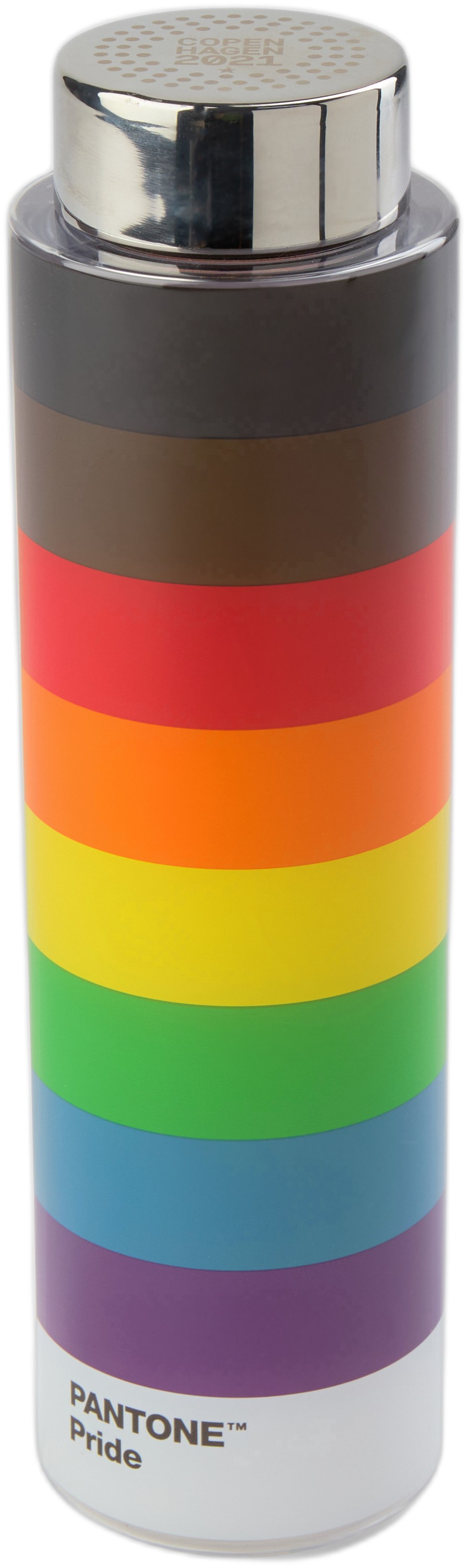 Pantone MA Drinking Bottle Tritan Pride With Laser cut Log