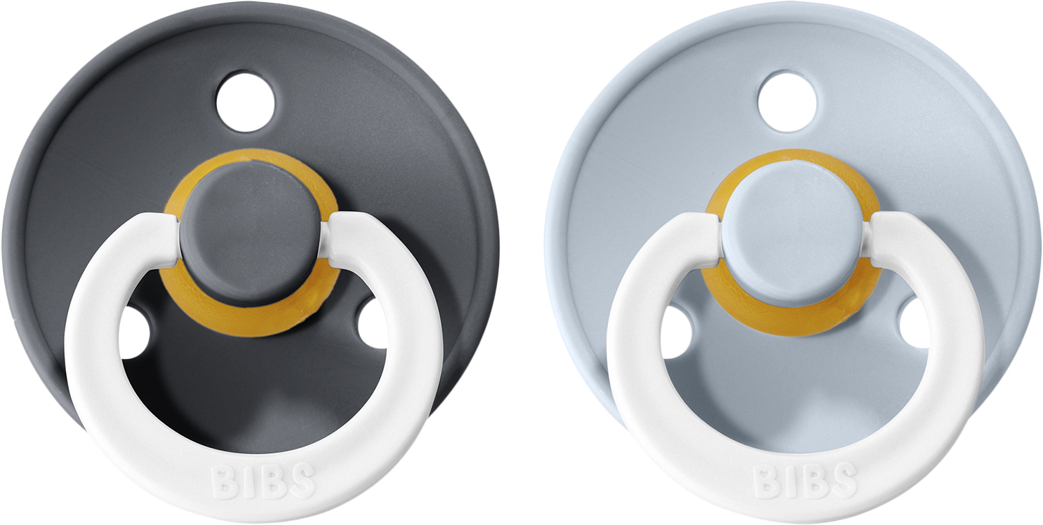 Bibs Colour 2 Pack Iron Night/baby Blue Night