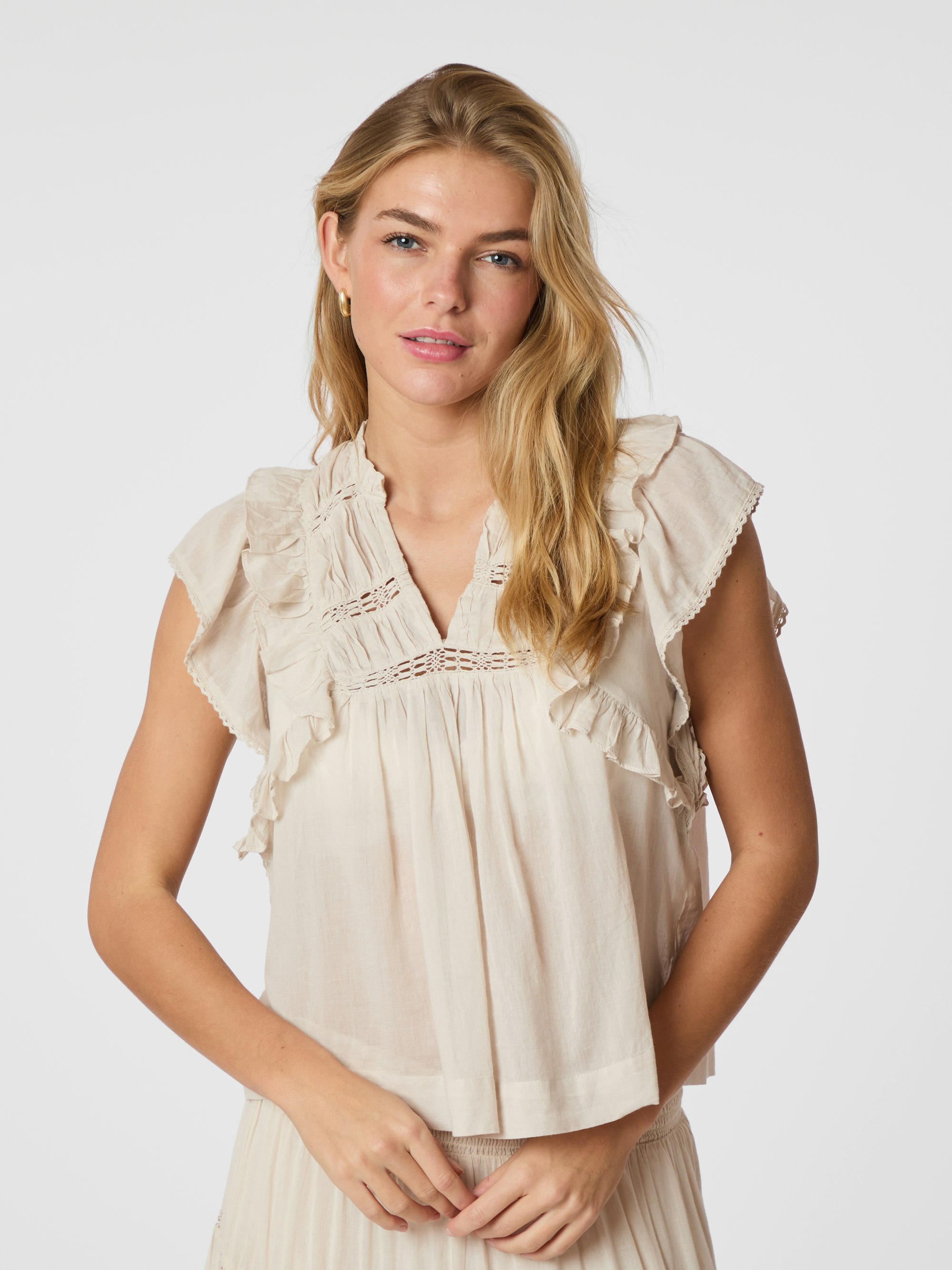Jayla S Voile Top