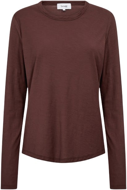Lrany 3 T-shirt Mørk Brun