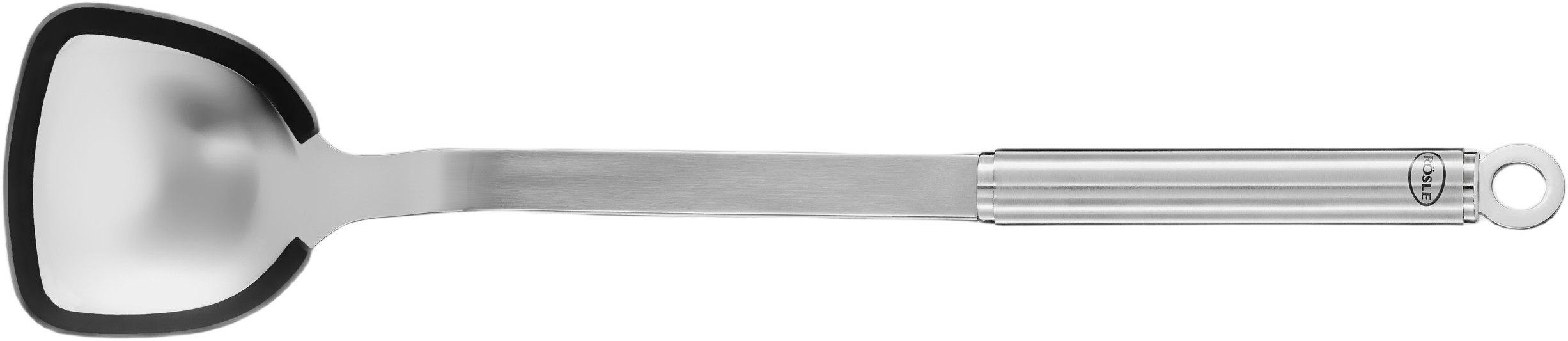 Wokske/røreske 38,8 cm Stål/silikone