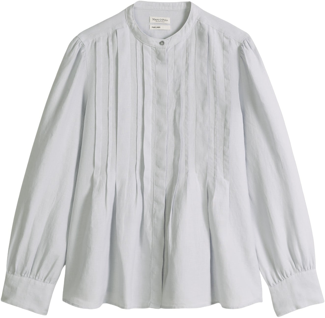 Blouse, Flared Shape, Pleat Details