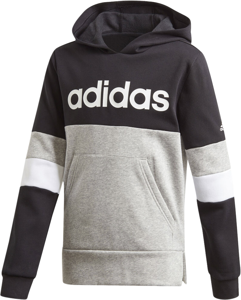 Linear Colourblock Fleece Hættetrøje - Køb til DKK 175 - Spar 50%