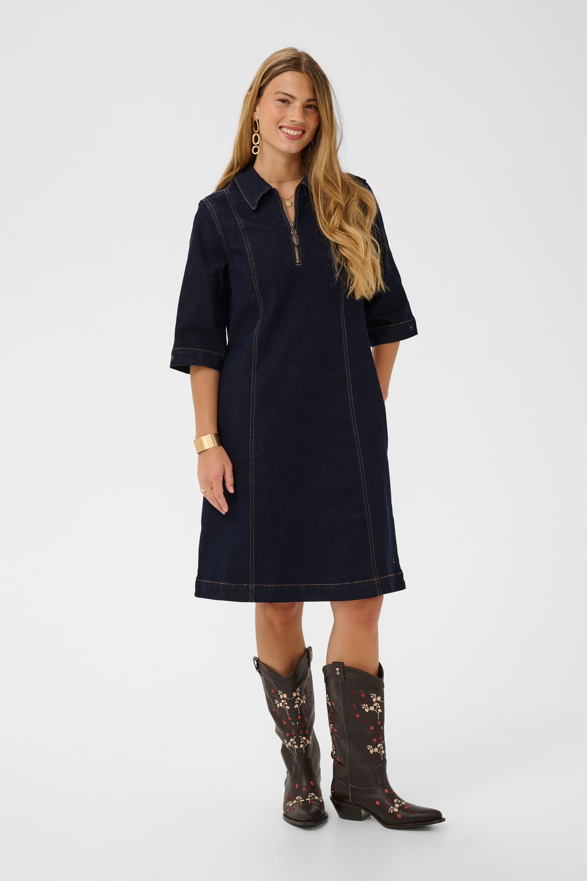 Crea Denim Dress