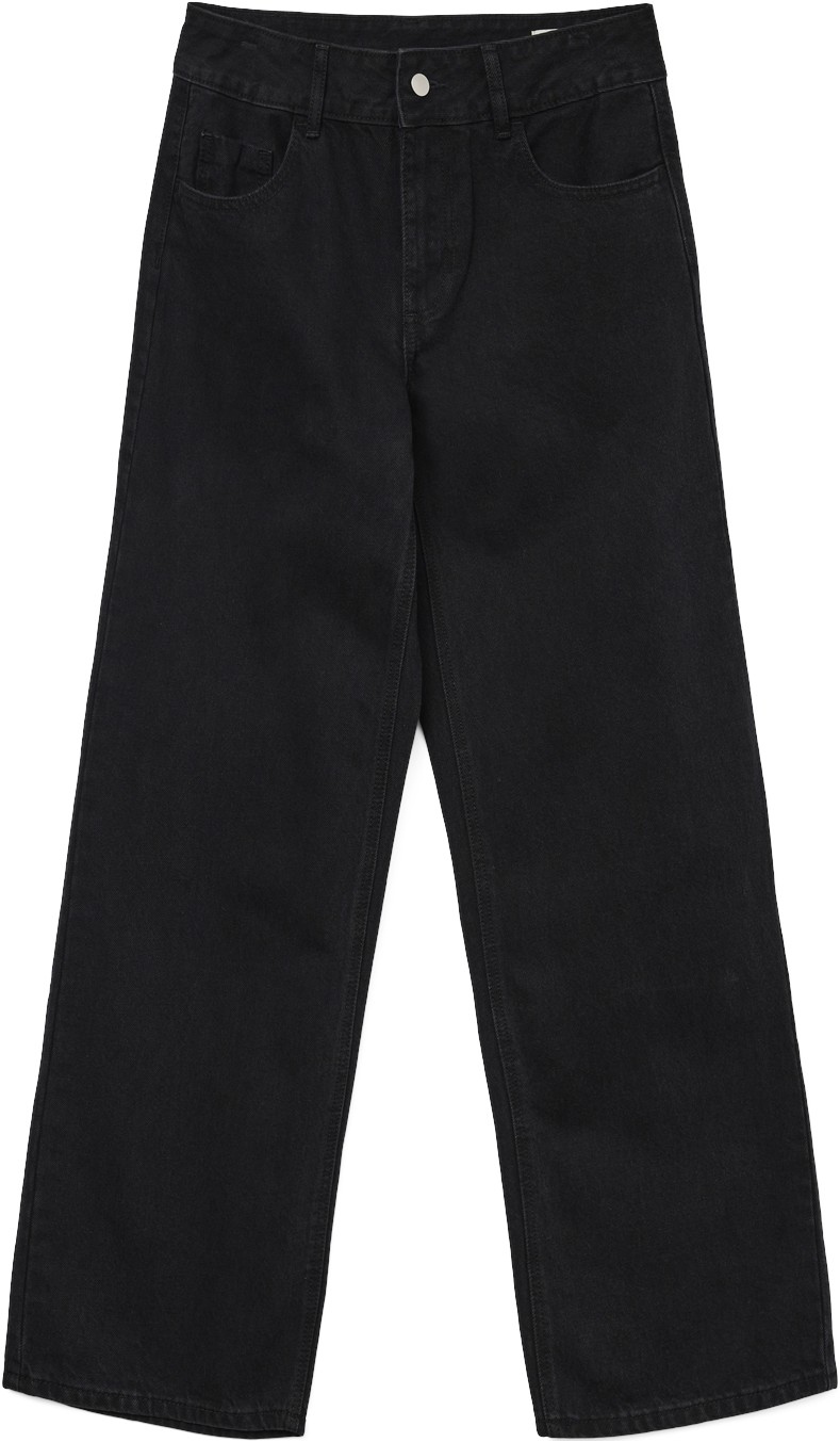 Awrena MR Wide Denim Jeans Li1110 N