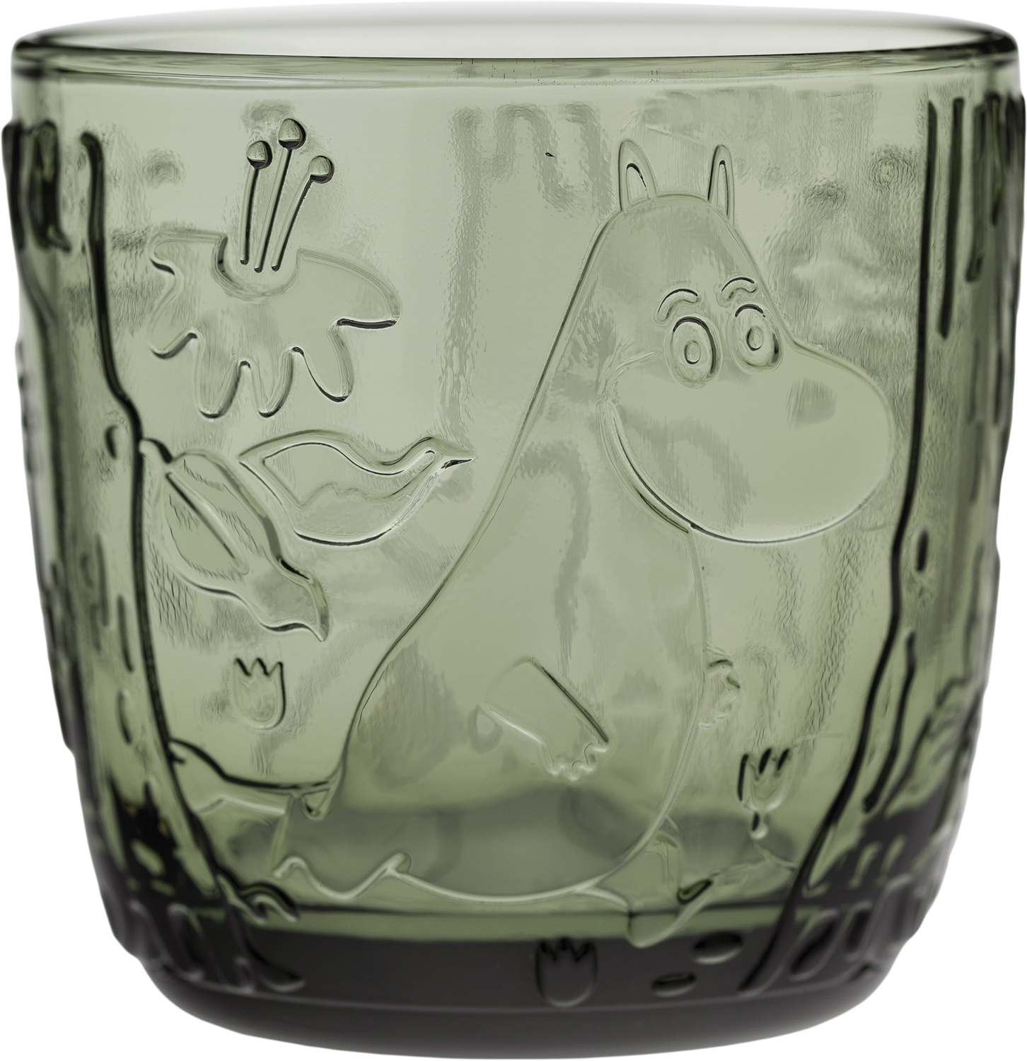 Mumi Drikkeglas 28 Cl Pine Green 2 Stk Fra Iittala