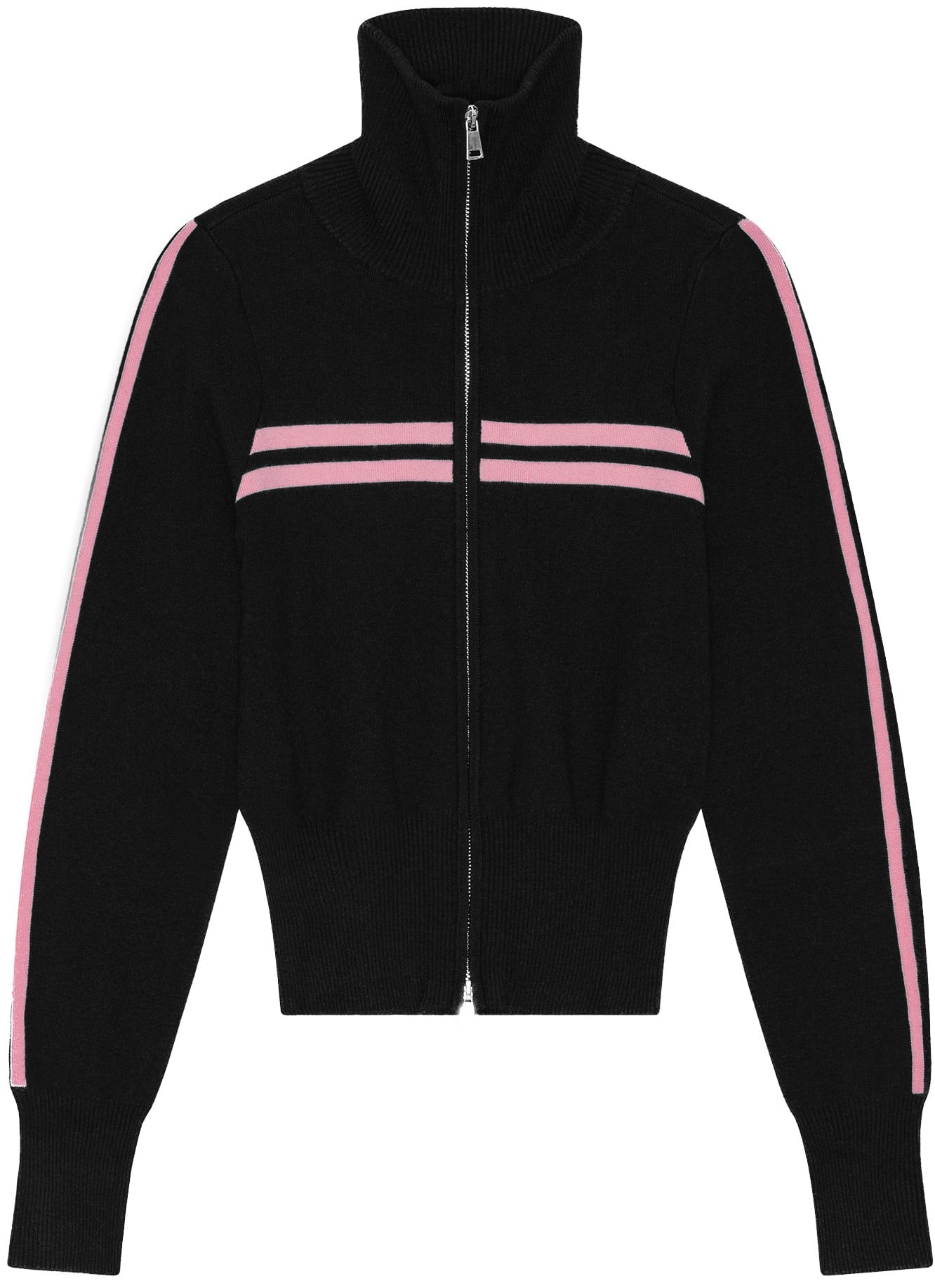 Track Zip Knit Cardigan