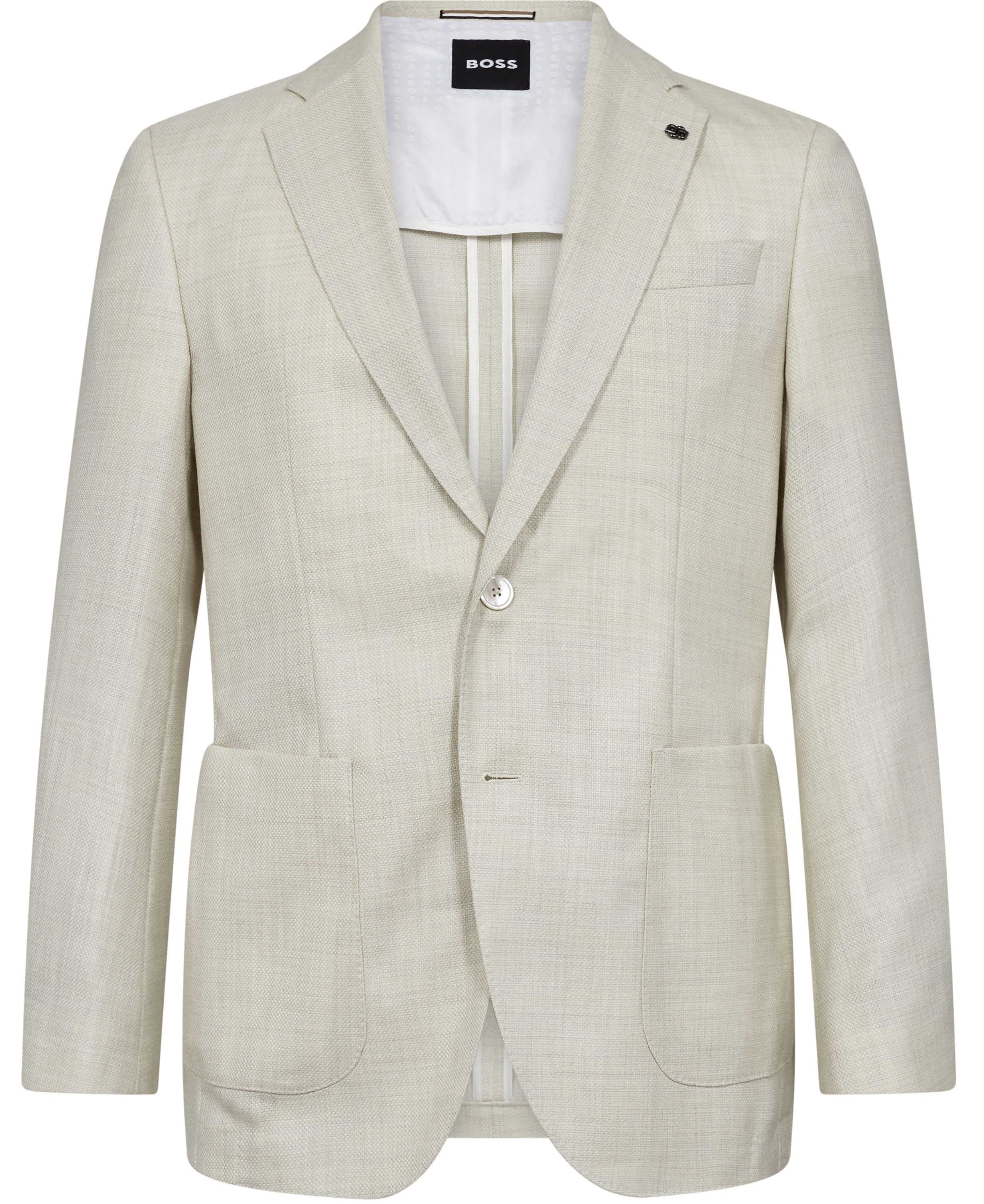 Hjanson 233 BOSS Open White 46 Herresko i Hvid