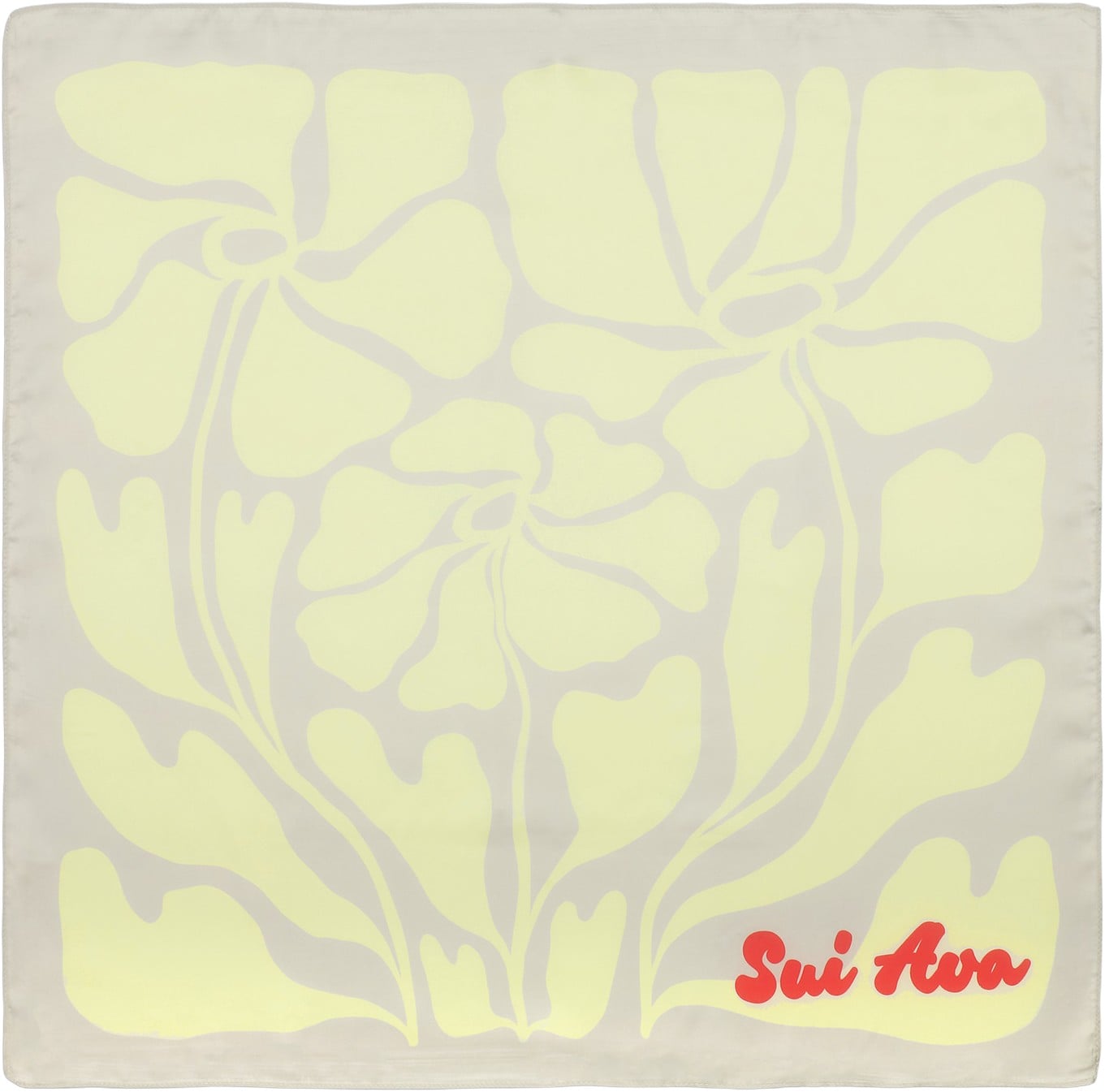 Soft Floral Scarf