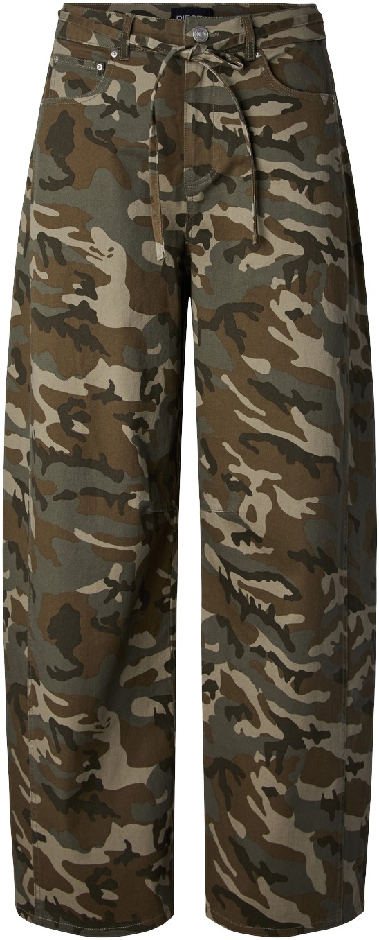 Pcmimmi MW TIE Barrel Jeans DNM D2D
