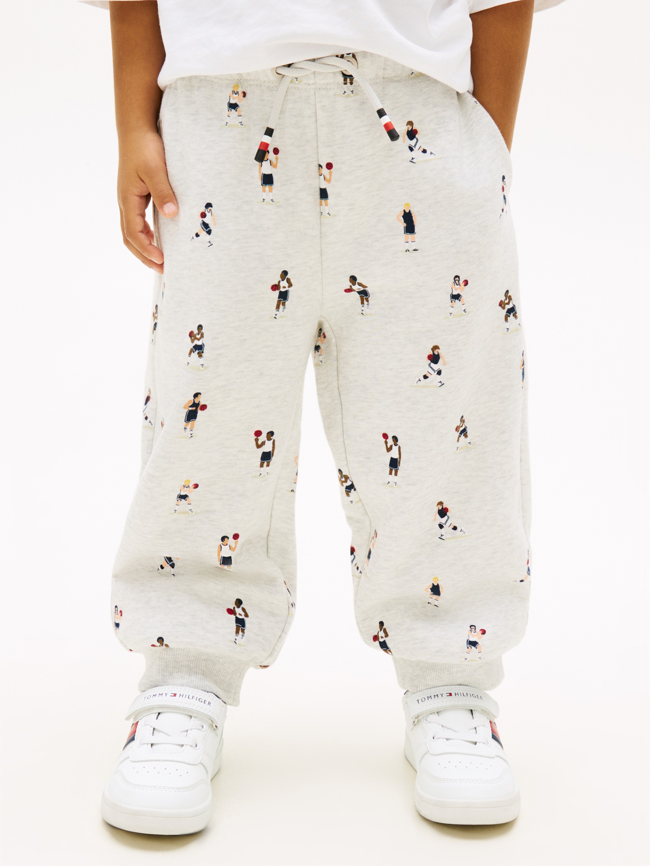 Print Terry Cuffed Joggers