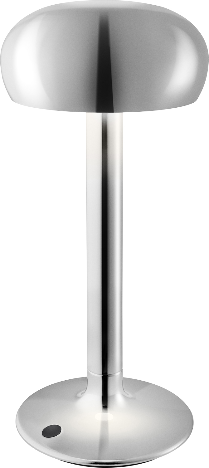 Emendo Led Batterilampe Chrome
