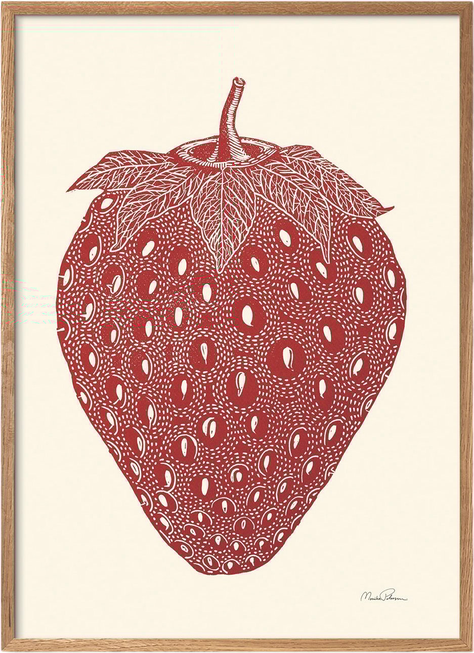 Monika Petersen Art Prints Strawberry
