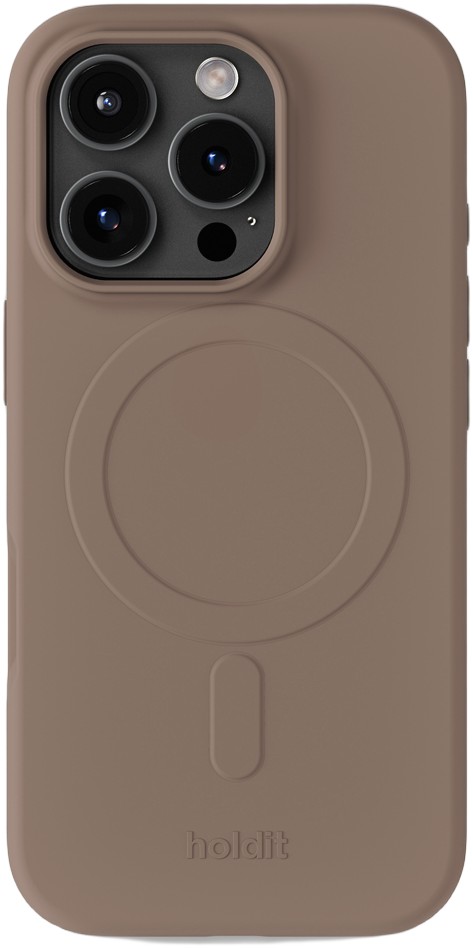 Soft Magsafe Case Iphone 16 Pro Max Mocha Brown