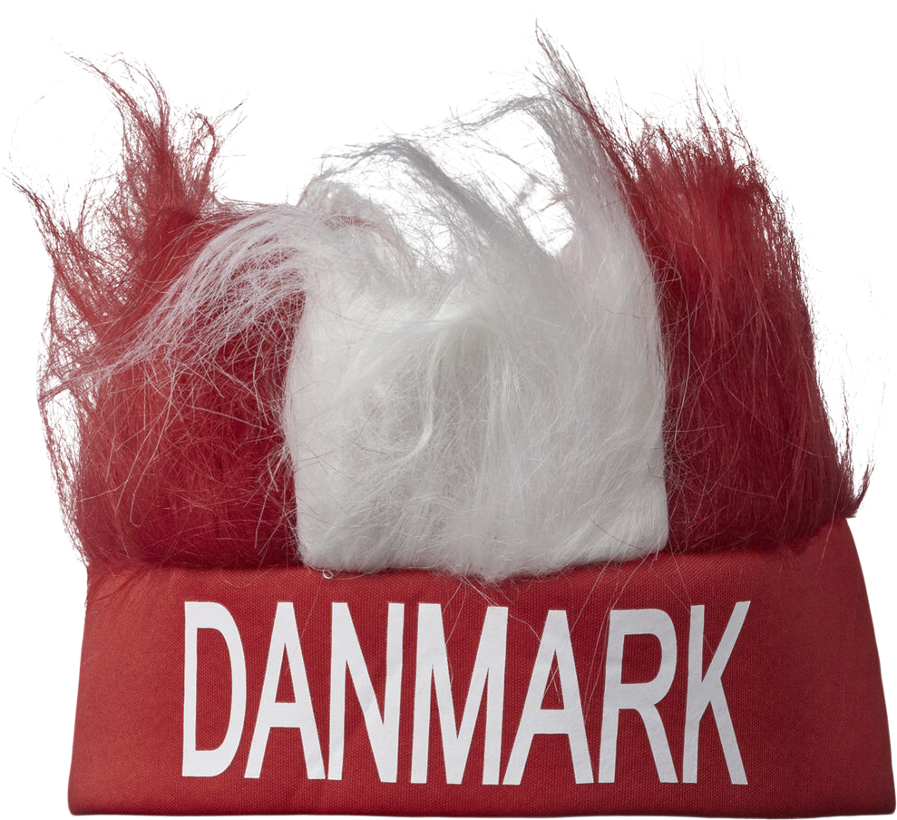 Danmark Pandebånd Med Hår