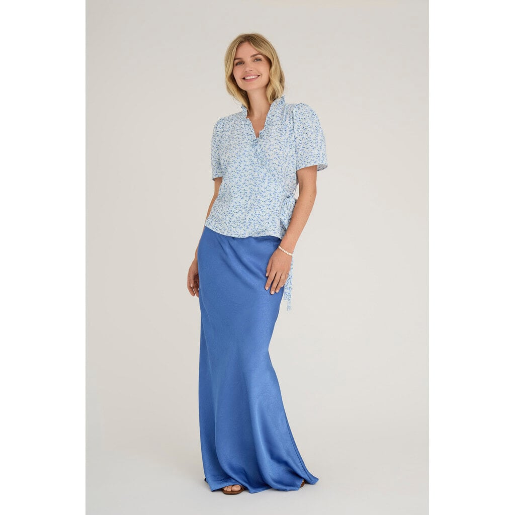Peony Wrap Blouse