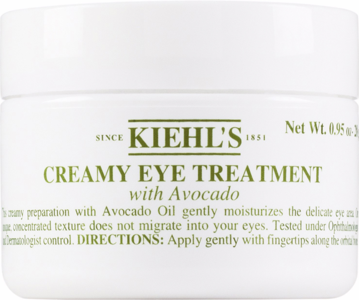 Creamy Eye Treatment With Avocado