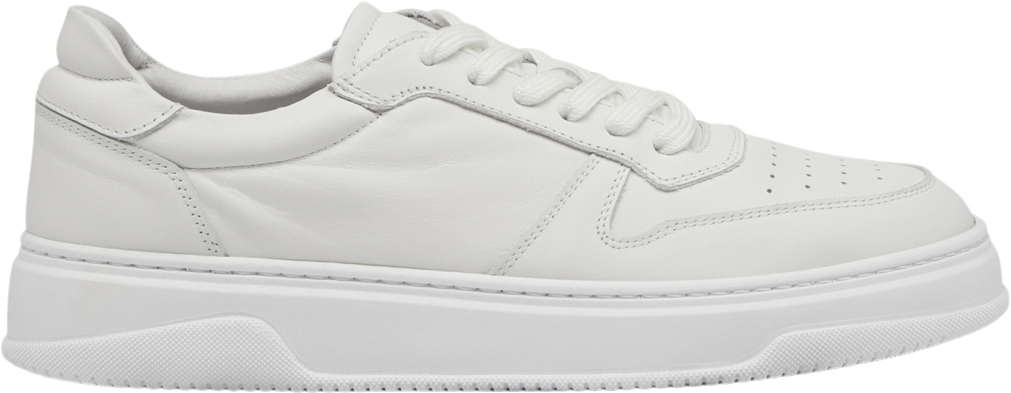 Ace White Leather