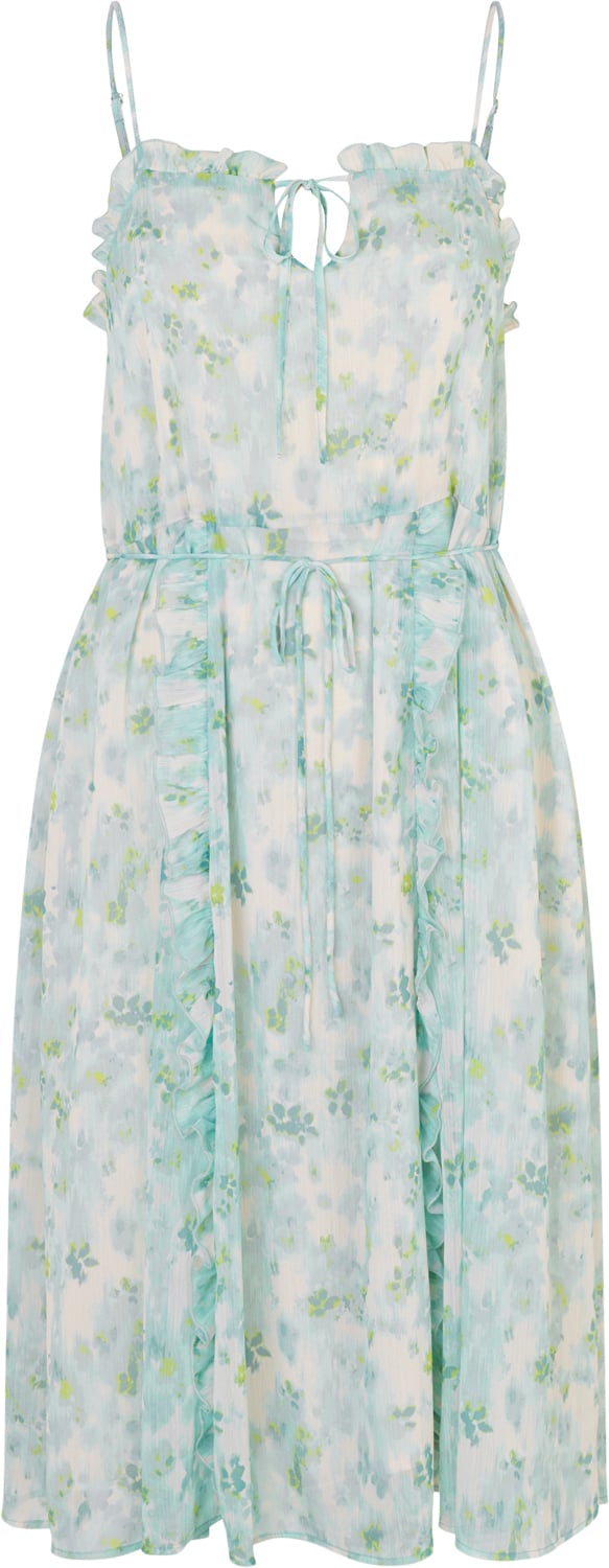 Recycled Chiffon Strap Dress