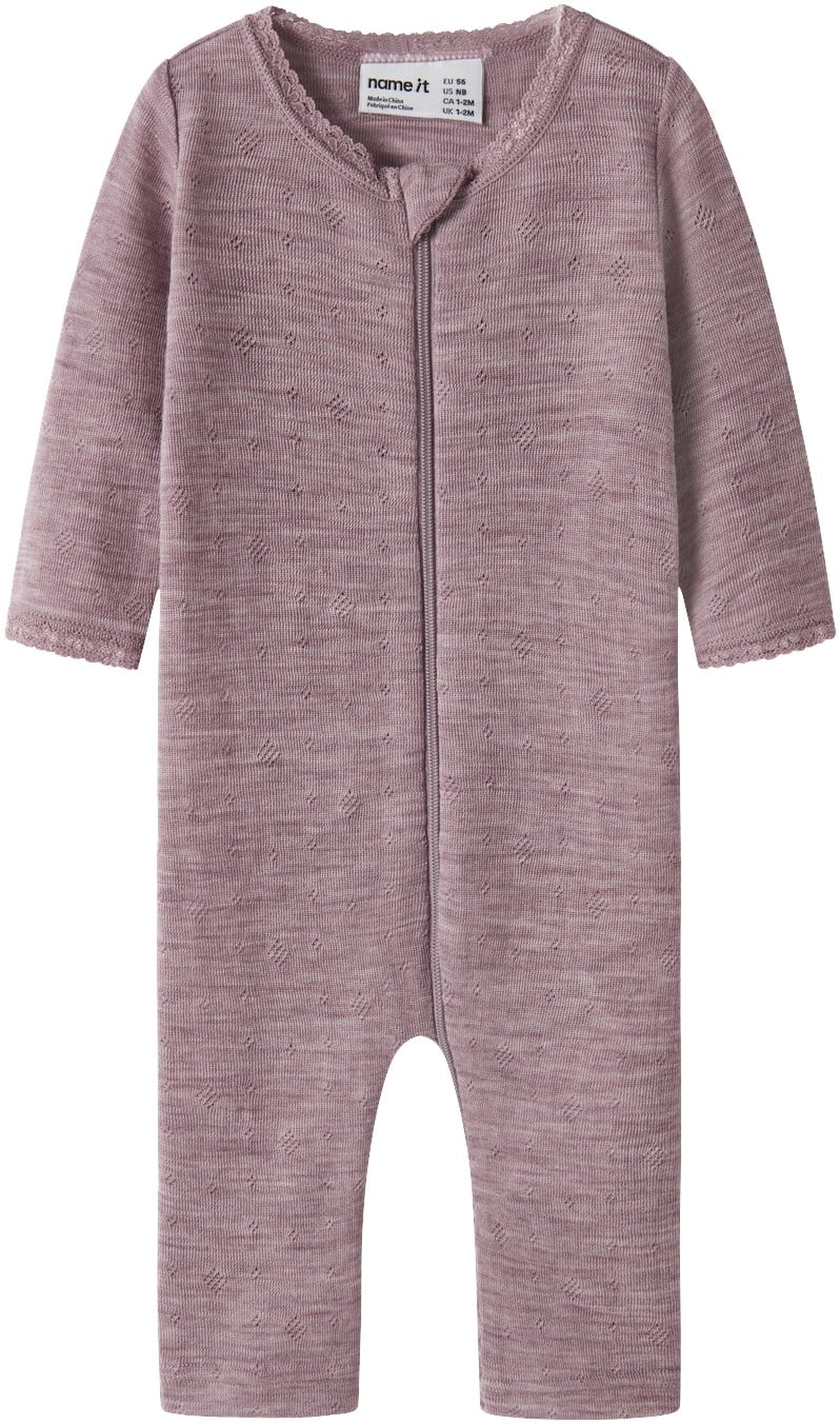 Nbfwang Wool Needle Nightsuit Solid