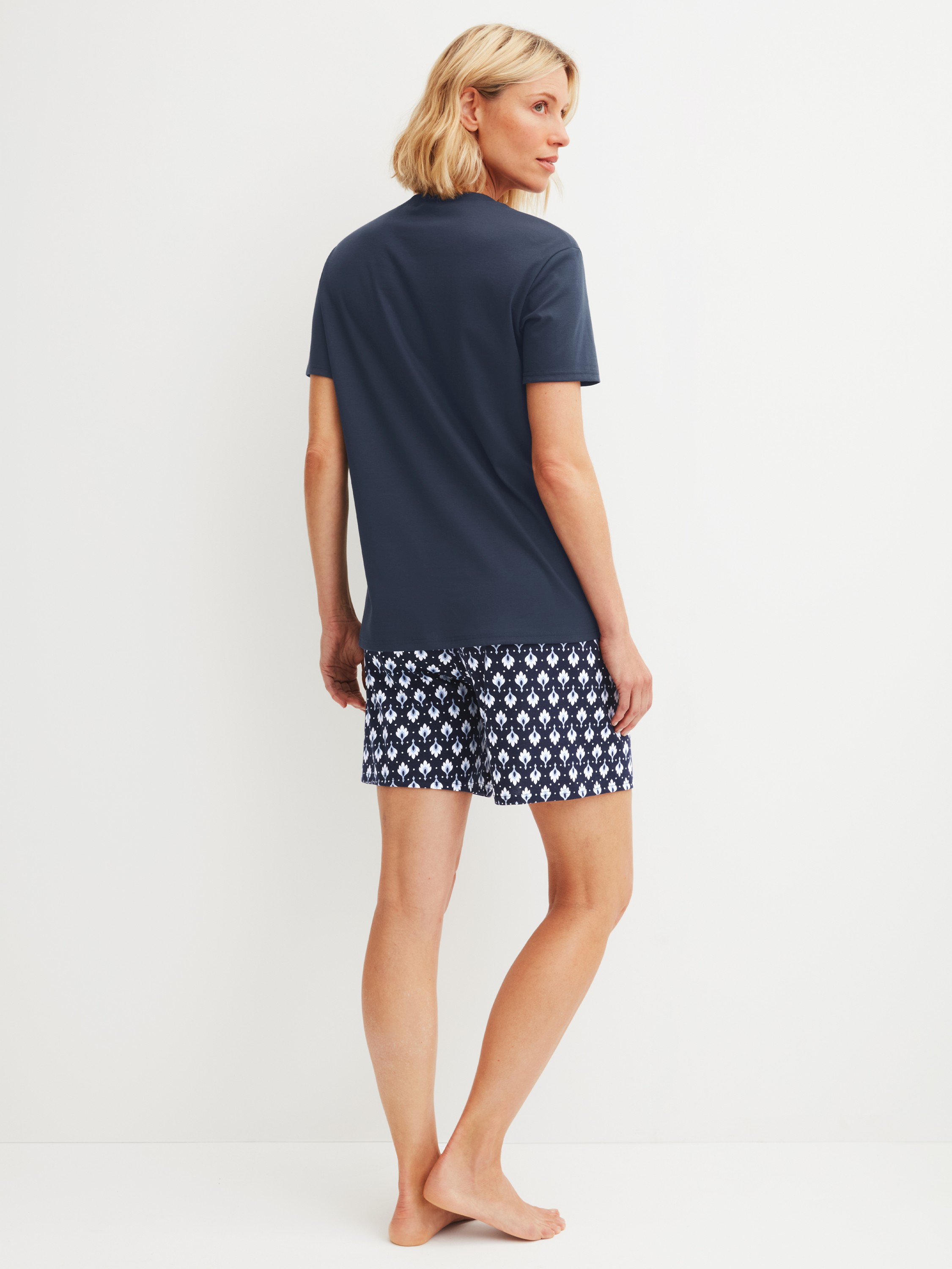 Damen Pyjama Kurz
