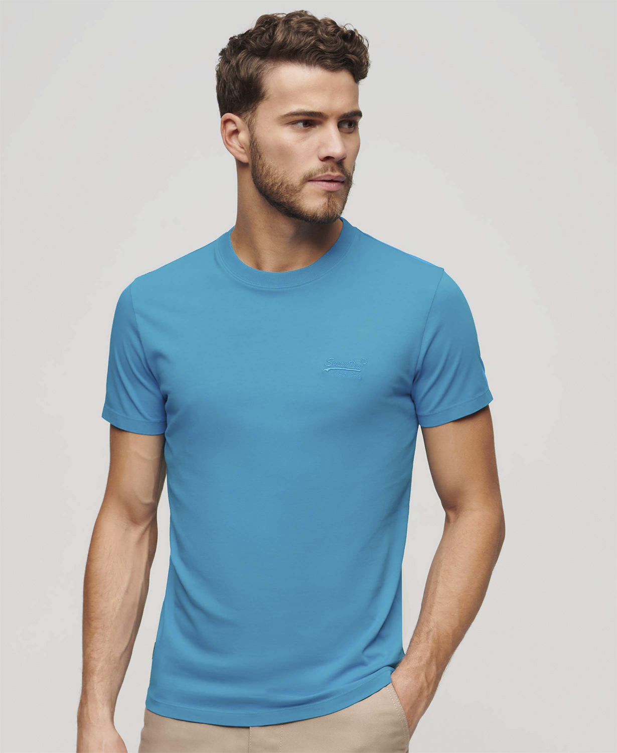 Essential Logo EMB Neon TEE
