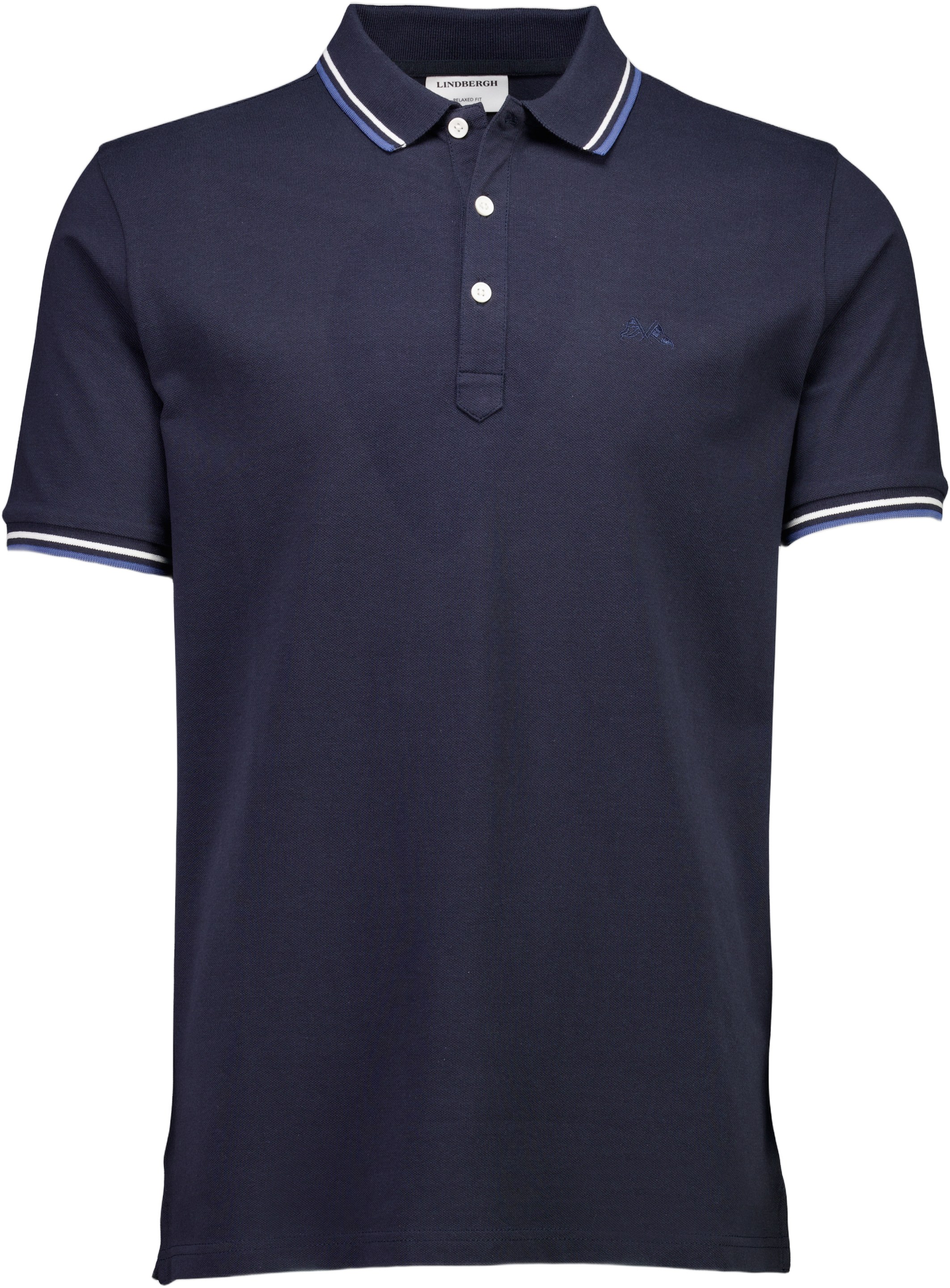 Polo Shirt w. Contrast Piping