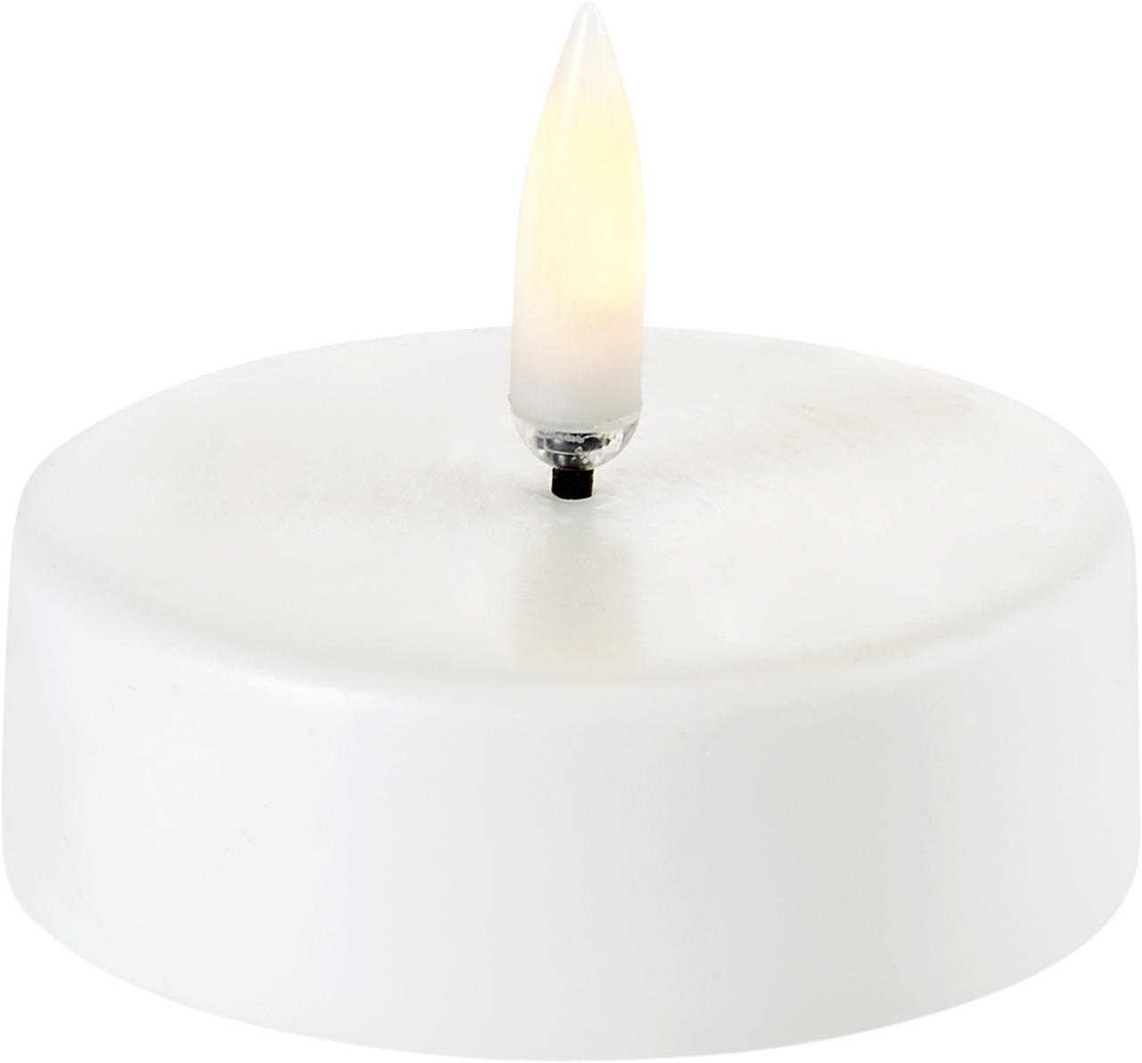 LED Maxi Tealight (2xaaa) Nordic White – 6,1 x 2,2 cm