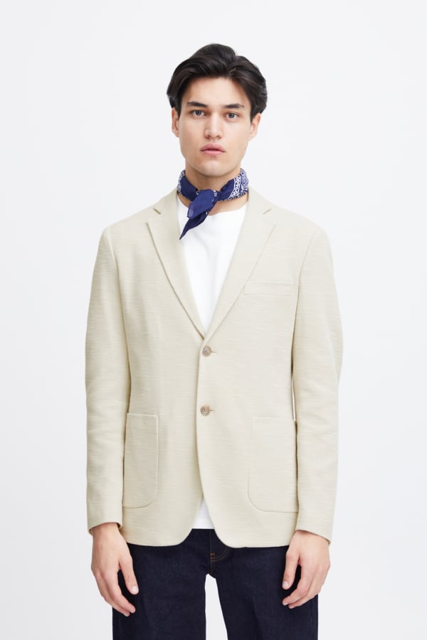 Cfbille Slub Yarn Blazer